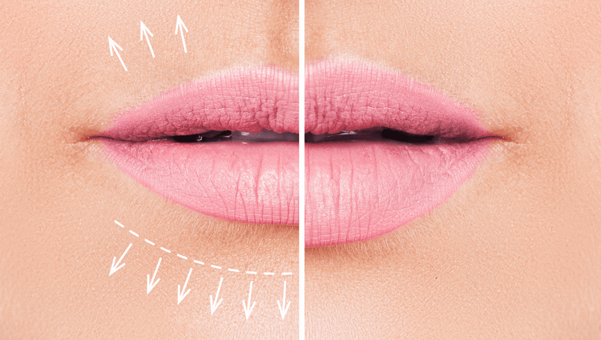 ¿Cómo pintar tus labios según su forma?