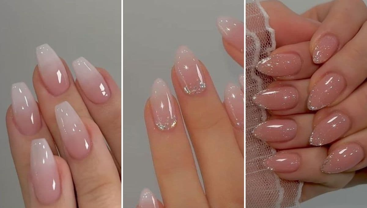 Manicura Lip Gloss: 3 diseños de uñas sencillas, pero extra elegantes