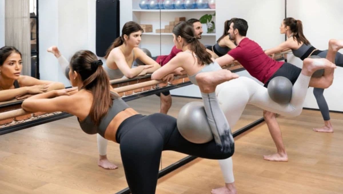 3 ejercicios de pilates en la pared para aumentar glúteos y fortalecer el abdomen