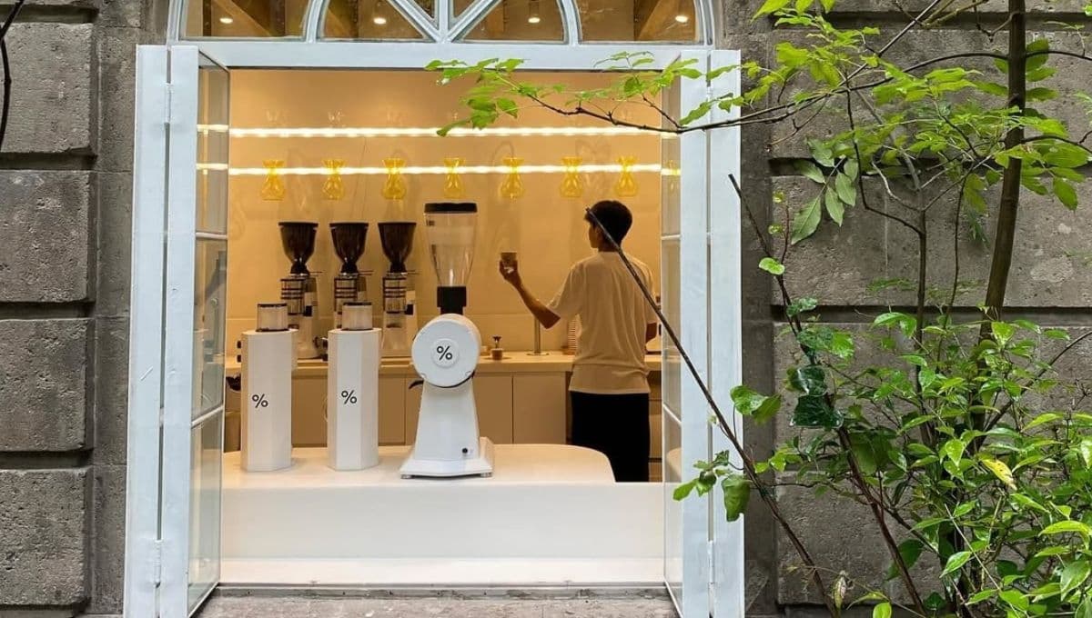 Porcentaje Arábica, el famoso café japonés llega hasta la CDMX