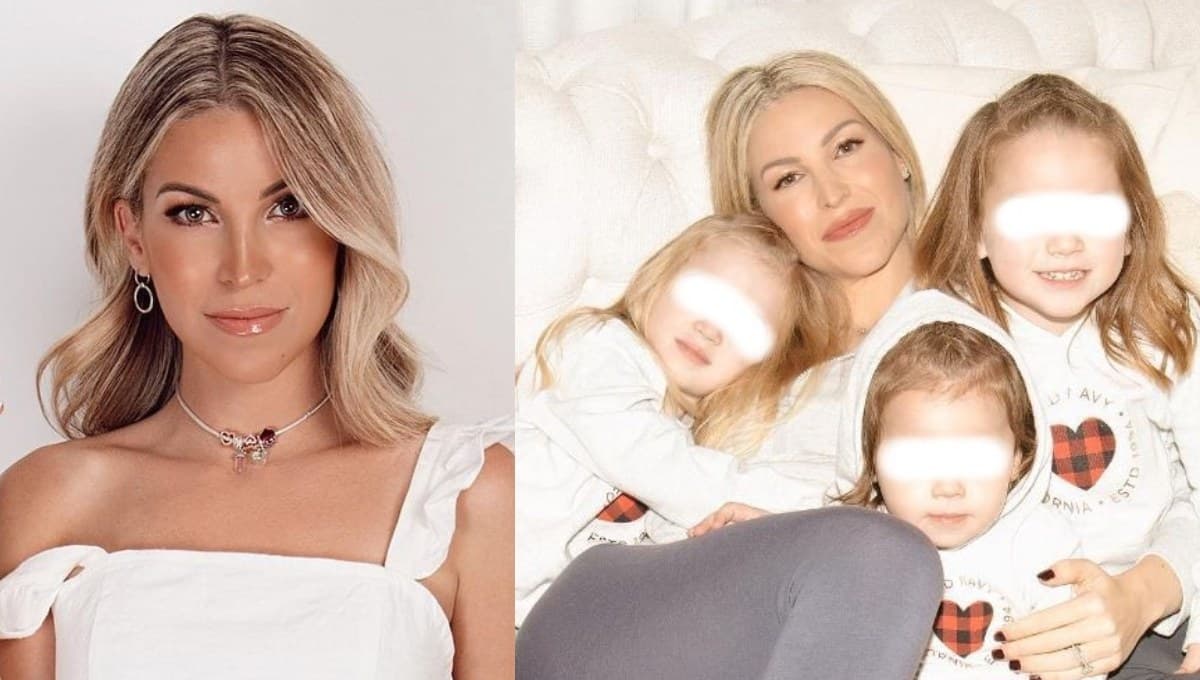 Andy Benavides le pinta el cabello a sus hijas: así afecta teñir el pelo a niños