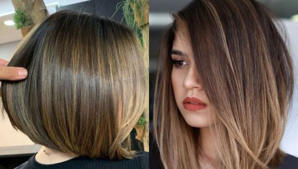 Técnica illuminage, la mejor para tapar canas en cabello con corte bob