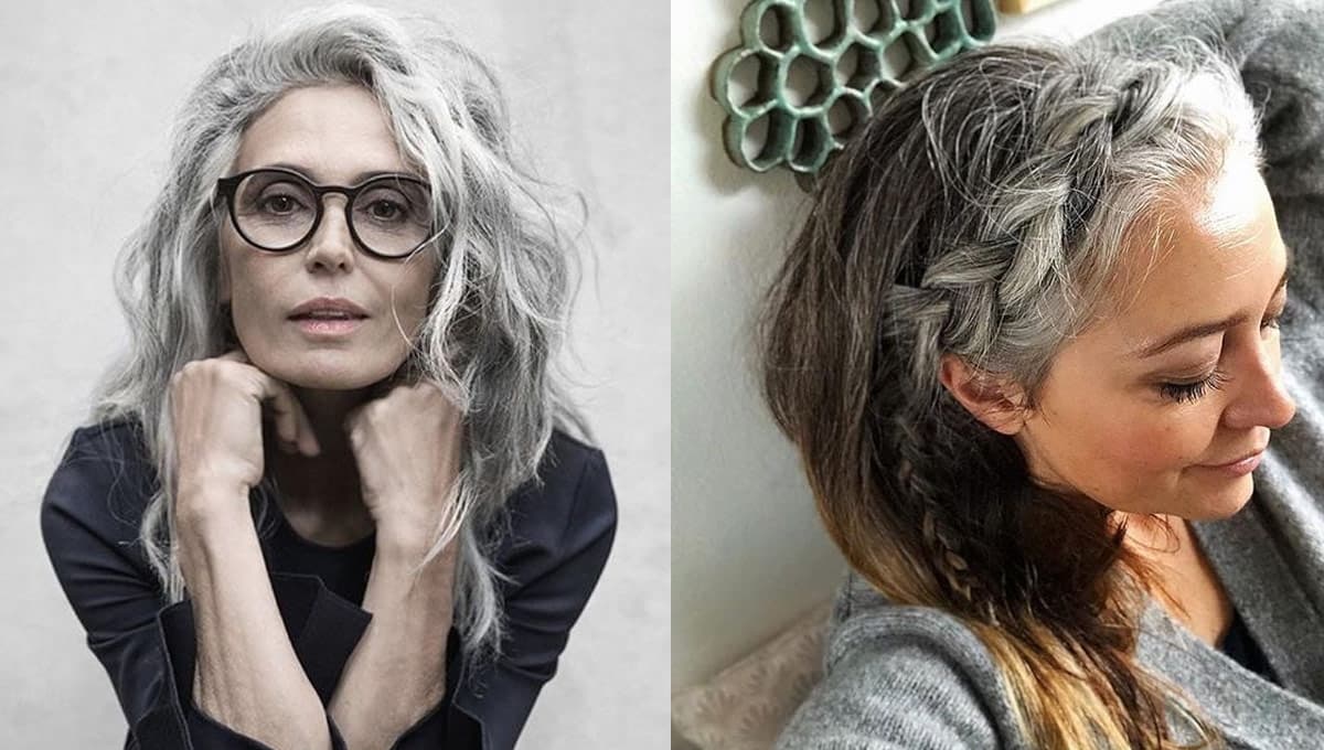 5 peinados casuales para lucir tus canas con mucho estilo