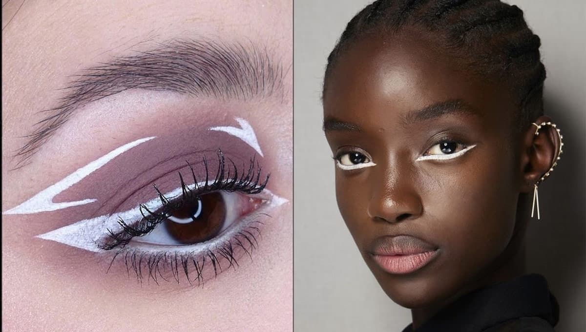 5 ideas de delineado blanco en línea de agua para lucir ojos enormes