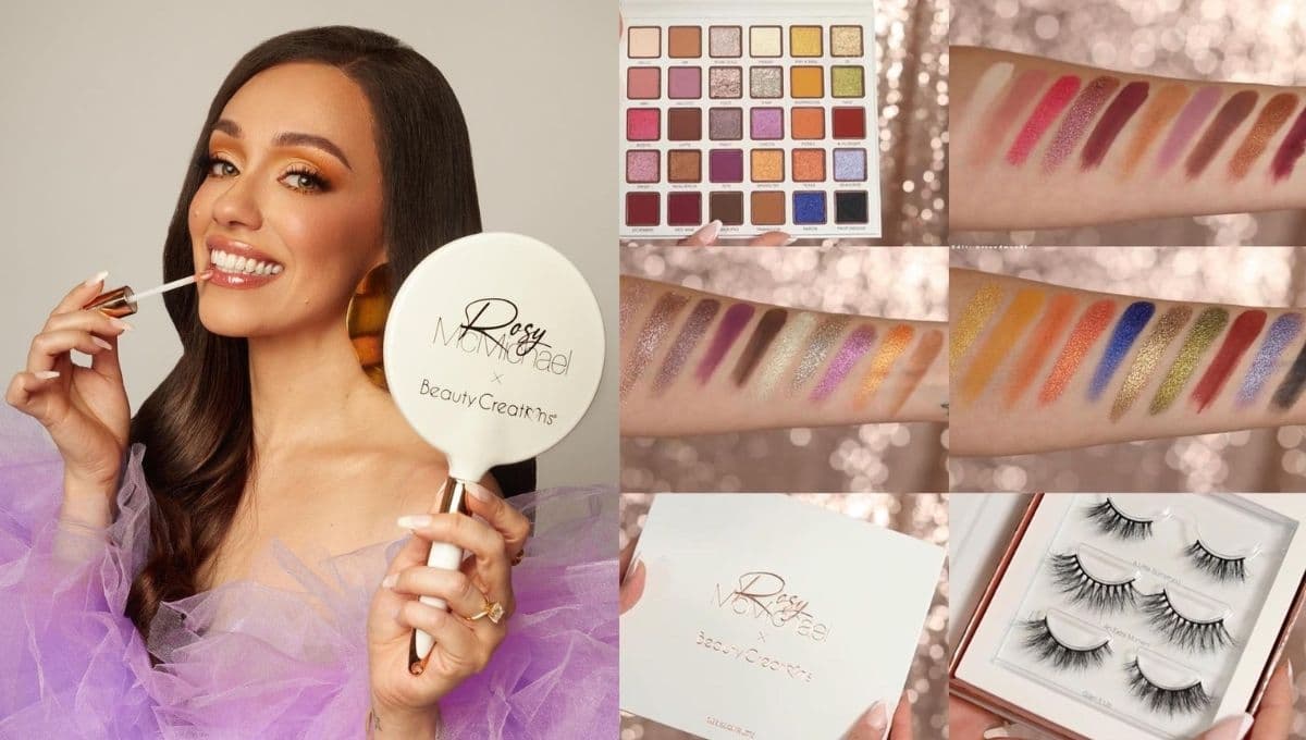 Rosy McMichael lanza colección de maquillaje con Beauty Creations