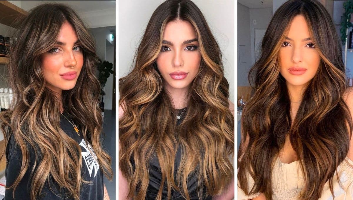 Dark balayage, la MEJOR tendencia de mechas para iluminar cabello oscuro
