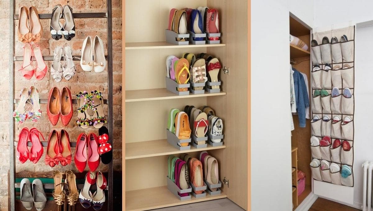 5 ideas para acomodar zapatos en espacios pequeños