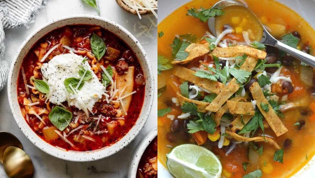 ¿Sin ideas para comer? Disfruta una rica sopa de tortilla con esta receta fácil