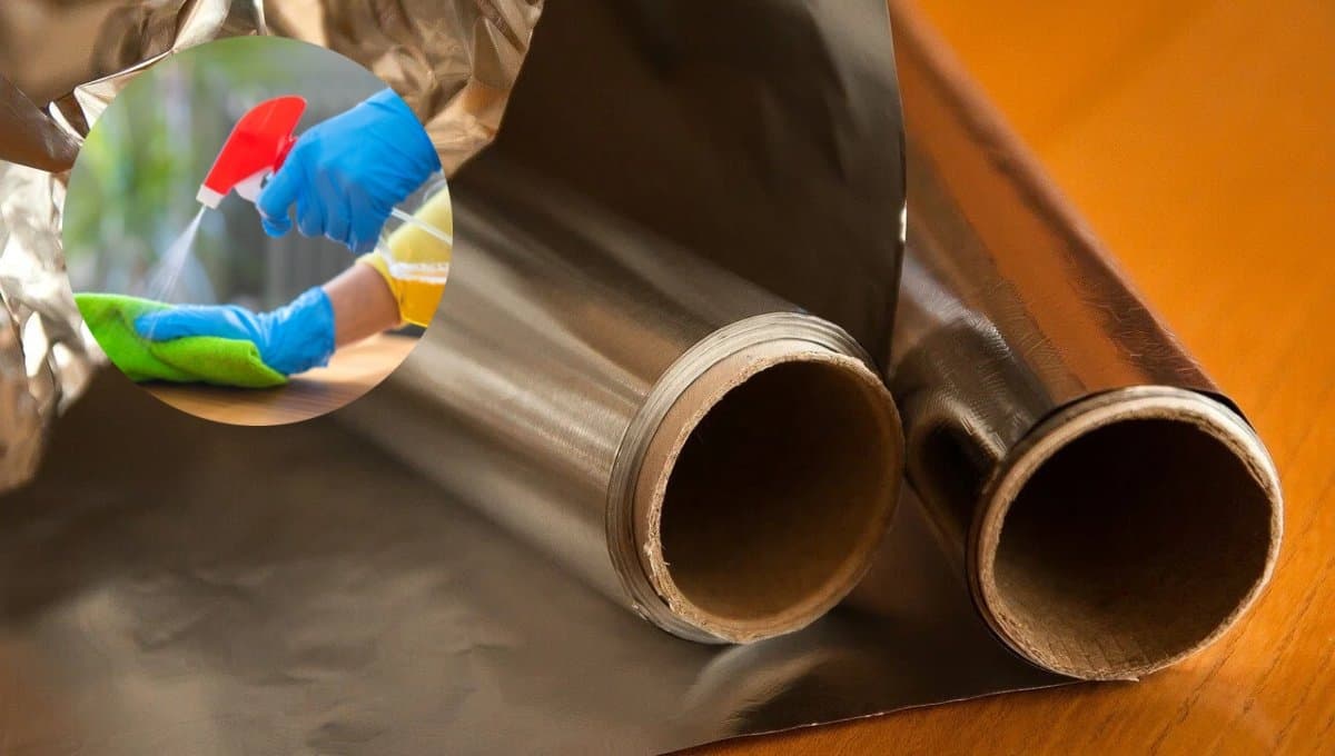 3 usos del papel aluminio desconocidos que te ayudan con la limpieza