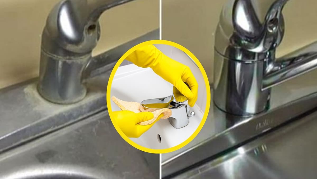 ¿Cómo devolver el brillo a las llaves del baño?