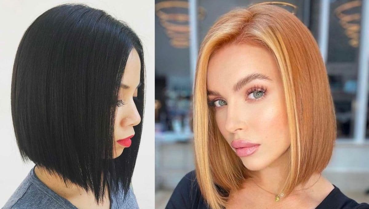 Corte bob A-Line, el mejor estilo para lucir el cuello largo a los 50 años