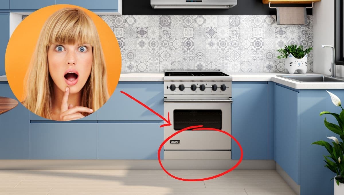 ¿Para qué sirve el cajón debajo del horno de la estufa? 3 usos que puedes darle