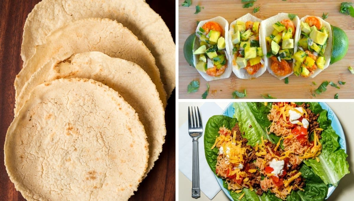 5 alimentos para sustituir las tortillas y dejar de comerlas fácil