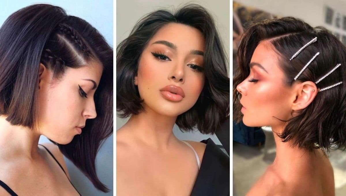 Usa estos 5 peinados para corte bob en Navidad y verte joven a los 40 años