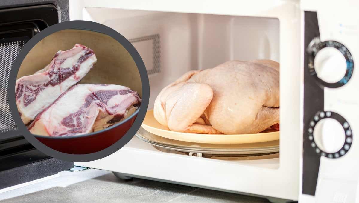 3 trucos infalibles para descongelar la carne rápido y seguro
