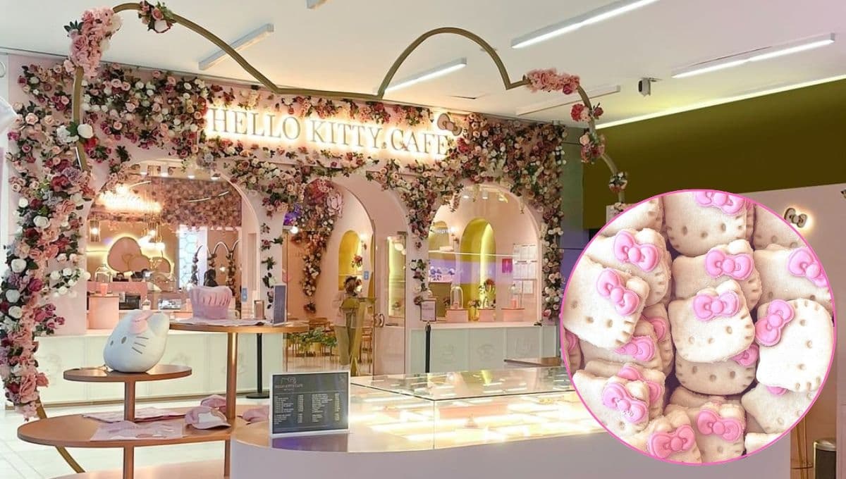 Cafetería de Hello Kitty, el mejor lugar de CDMX para tener una cita con tu crush