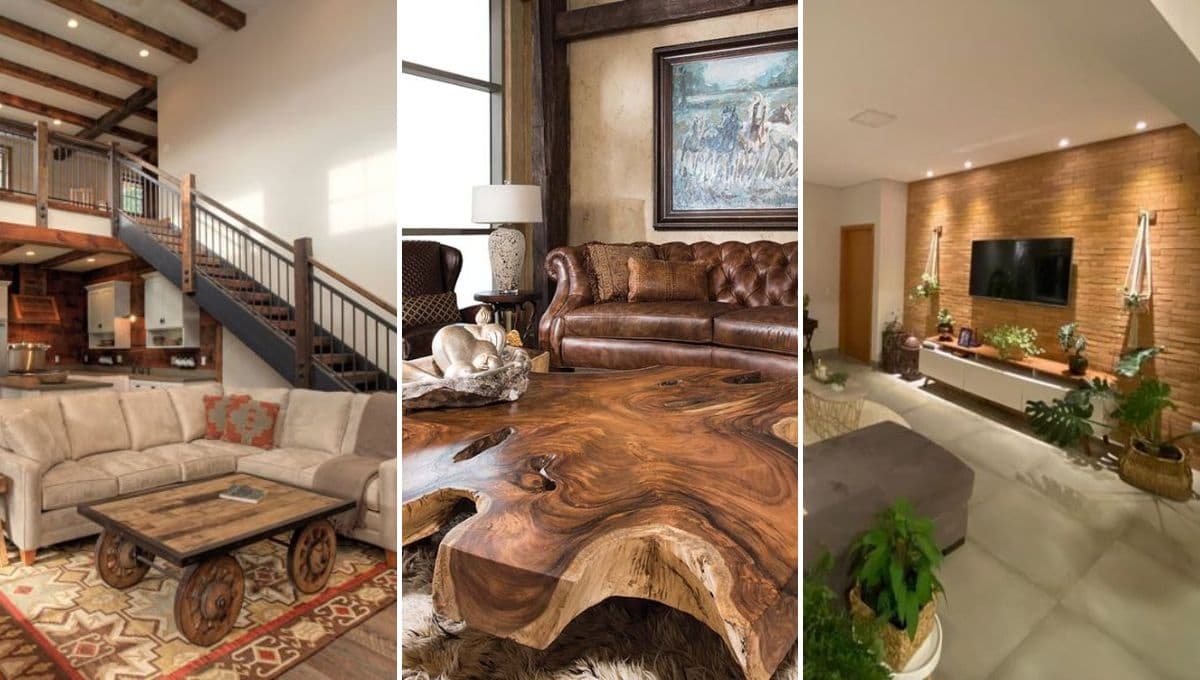 Estilo rústico: 3 ideas para decorar tu sala y darle un toque elegante