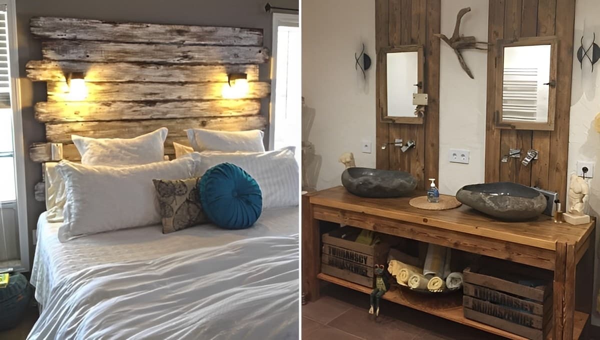 5 ideas para tener una casa elegante con muebles rústicos de madera