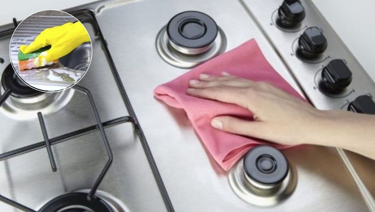 ¿Cómo dar brillo a una cocina de acero inoxidable?