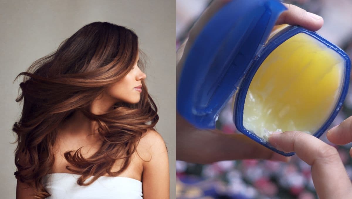 ESTA mascarilla con vaselina para el cabello le dará brillo e hidratación natural