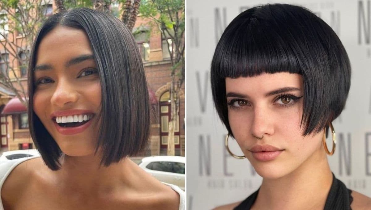 3 cortes bob perfectos para cabello lacio
