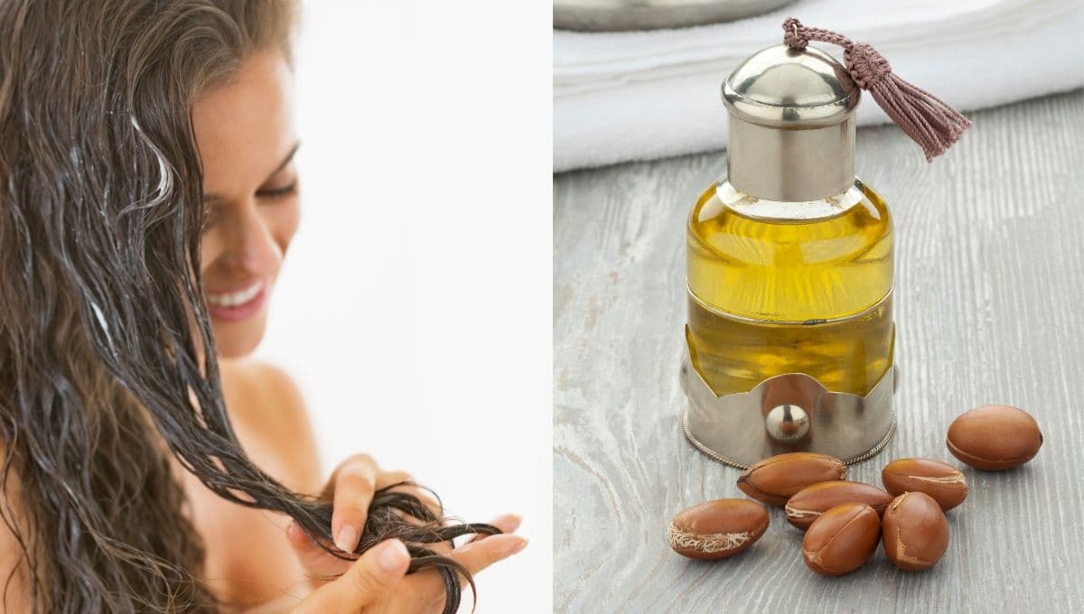 ESTA es la forma correcta de usar el aceite de argán en el cabello