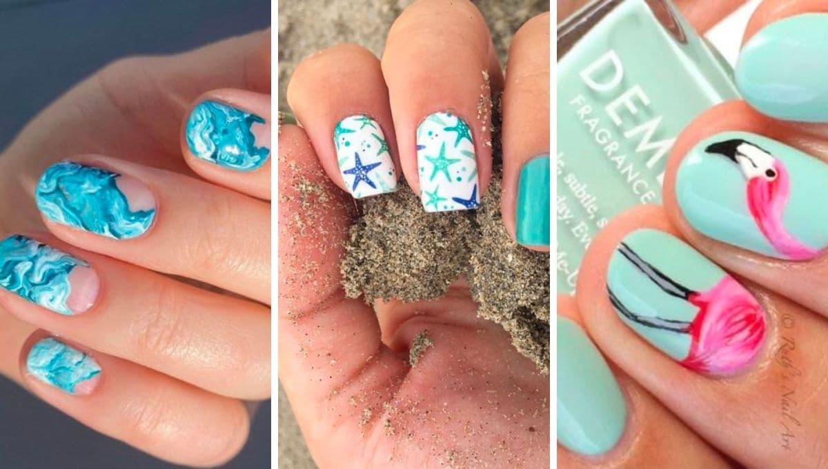 5 diseños de uñas para tus próximas vacaciones en la playa