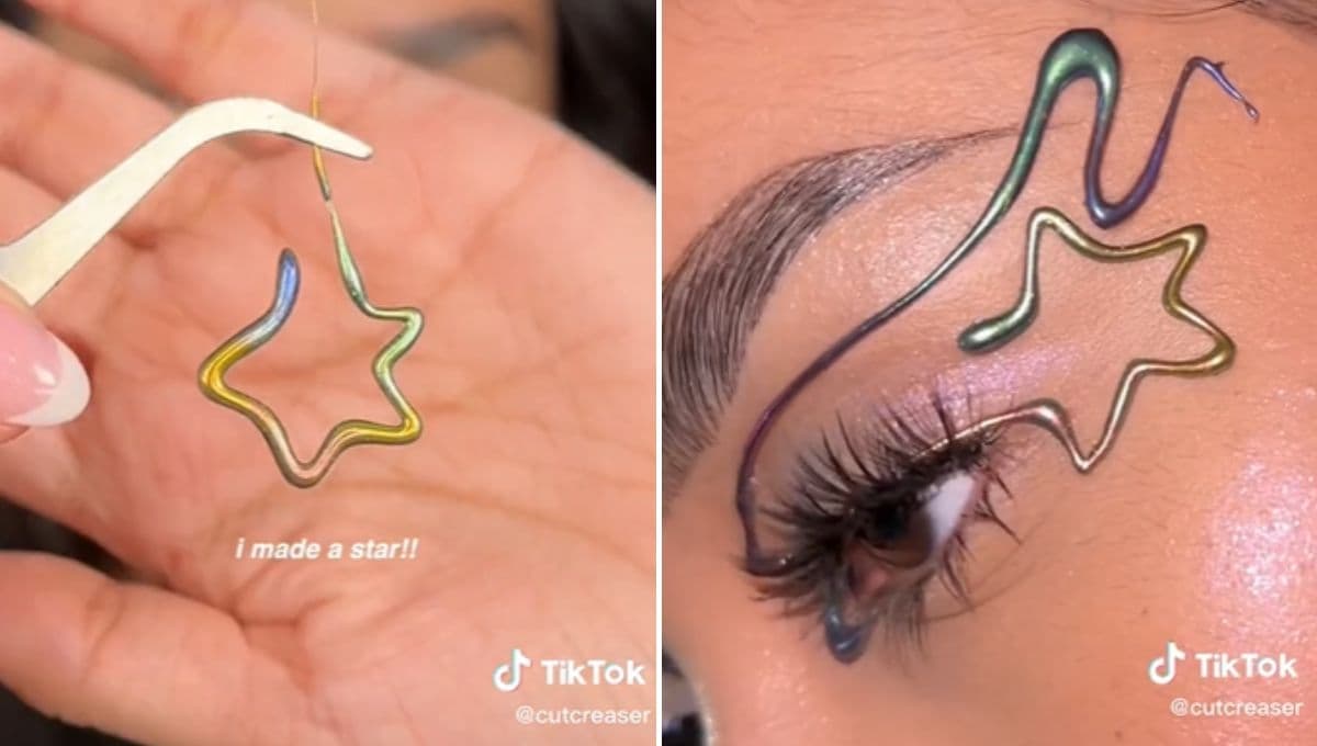 Delineado cromático: el mejor maquillaje aesthetic para alzar tus párpados