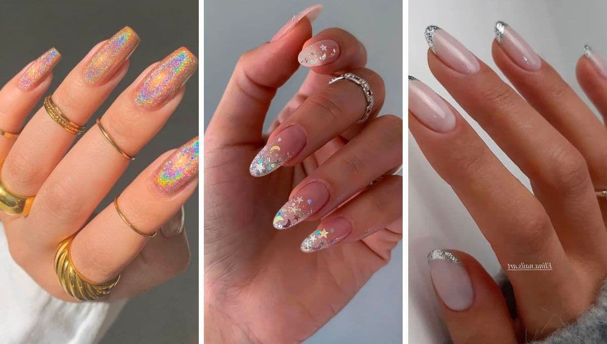 7 diseños de uñas con purpurina para darle más brillo a tu manicura
