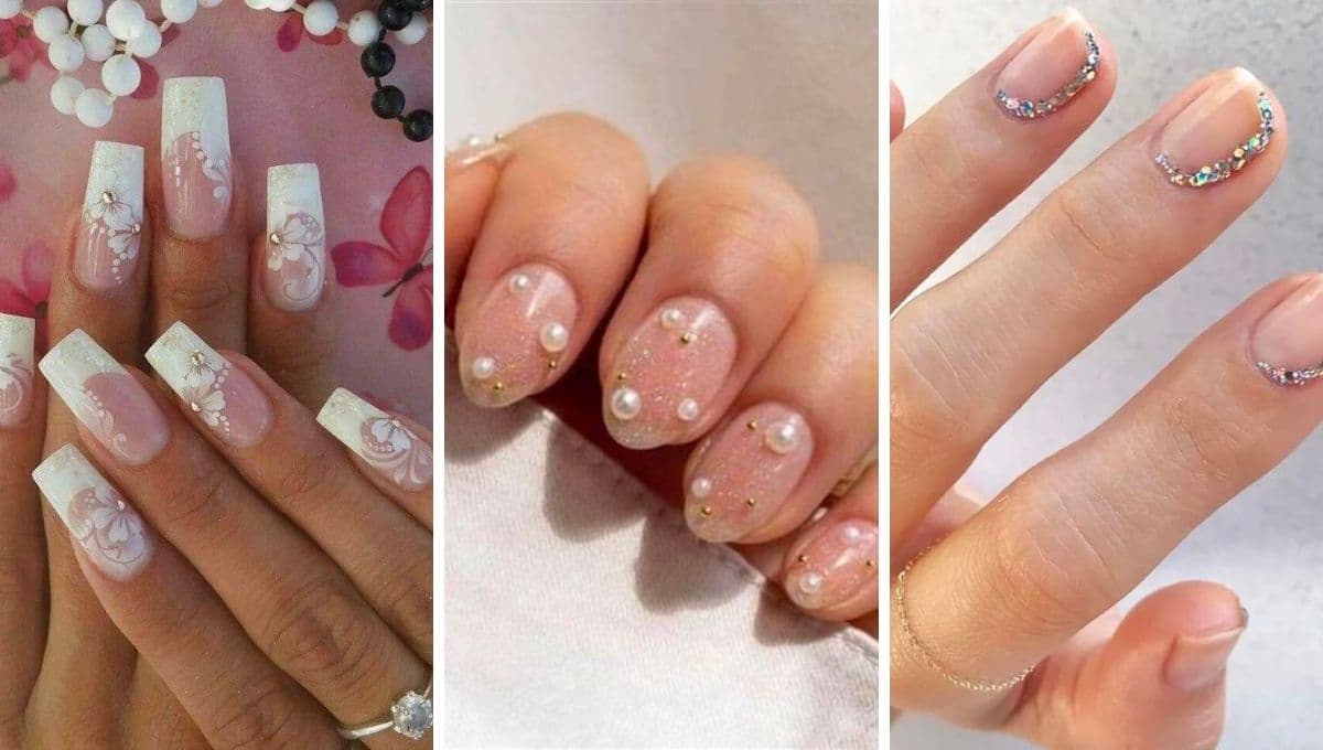 5 diseños de uñas con piedras pequeñas para lucir una manicura discreta