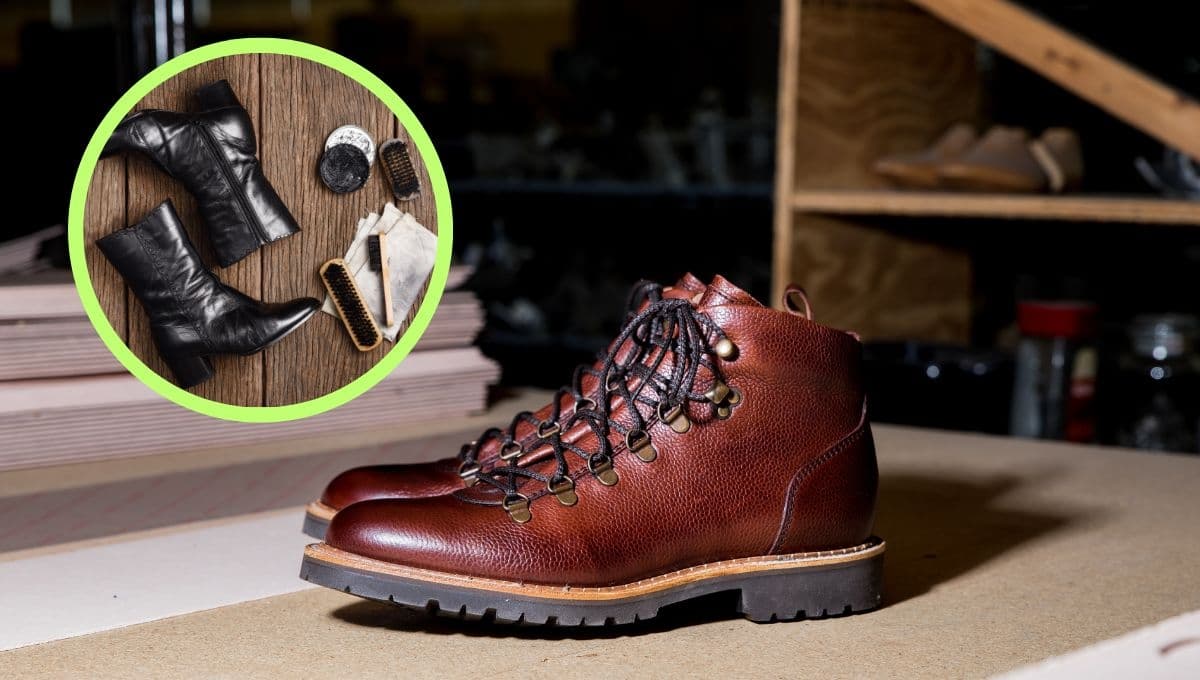 ¿Cómo limpiar botas de cuero con productos caseros?