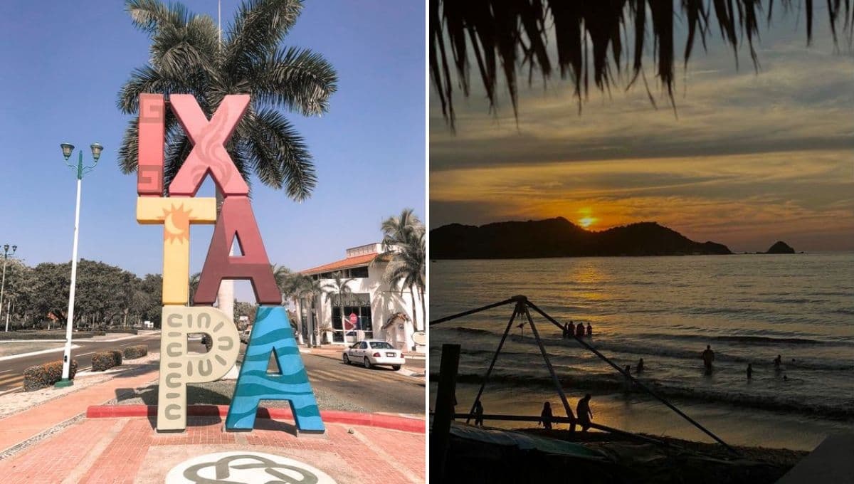 Playa linda, el lugar más bonito para visitar en Ixtapa Zihuatanejo estas vacaciones