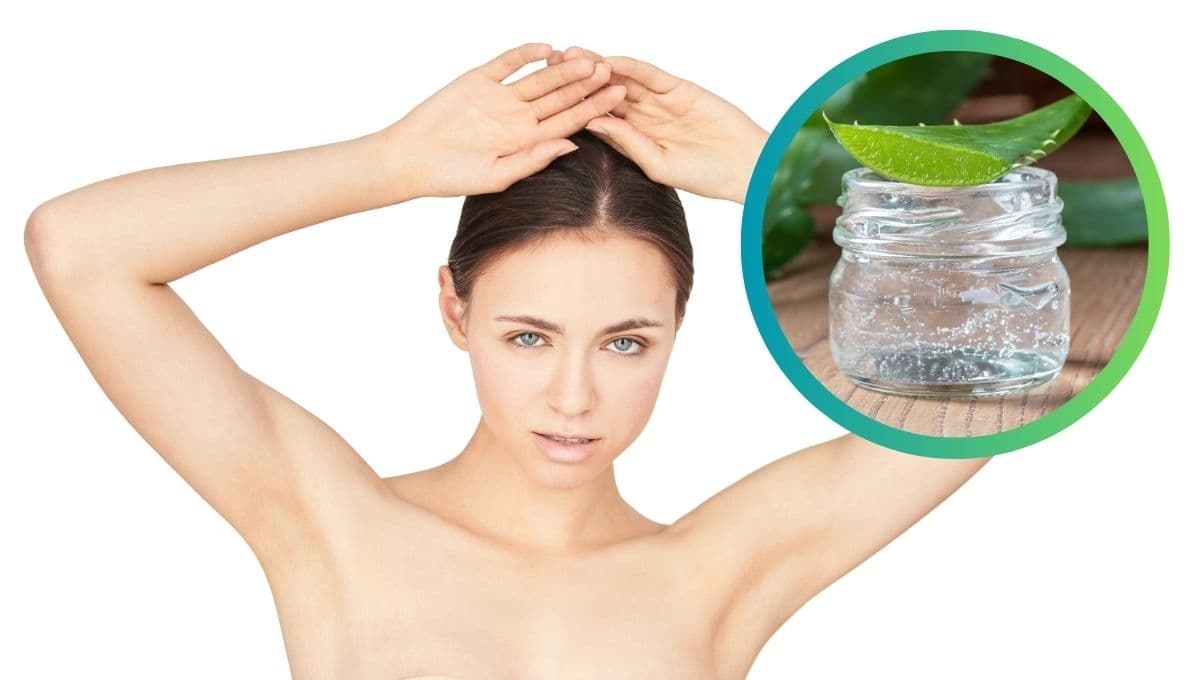 La MEJOR mascarilla casera de aloe vera para quitar las manchas de las axilas