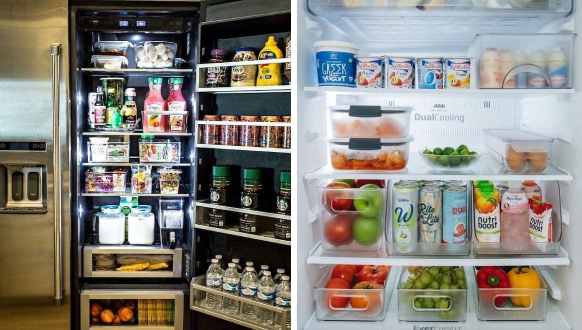 5 ideas para organizar un refrigerador de dos puertas