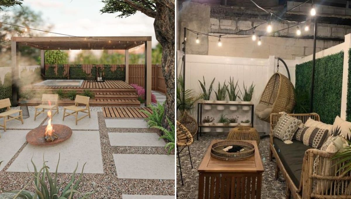 ¿Cómo hacer jardines en patios de cemento?