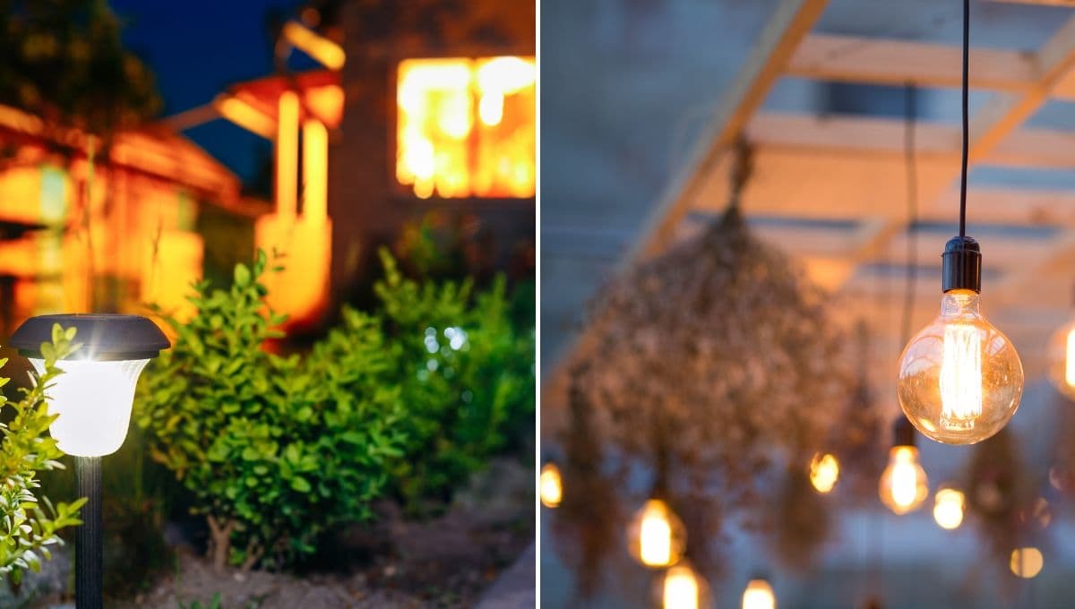 3 ideas bonitas para decorar un jardín pequeño con luces