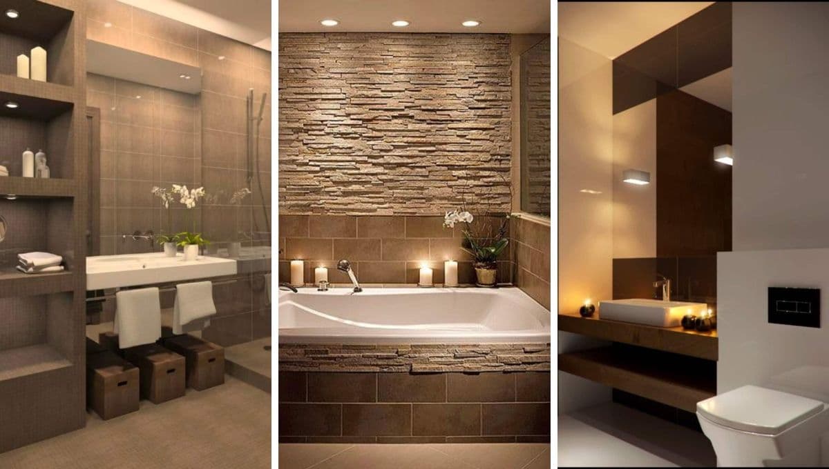 ¿Cómo decorar un medio baño pequeño elegante?