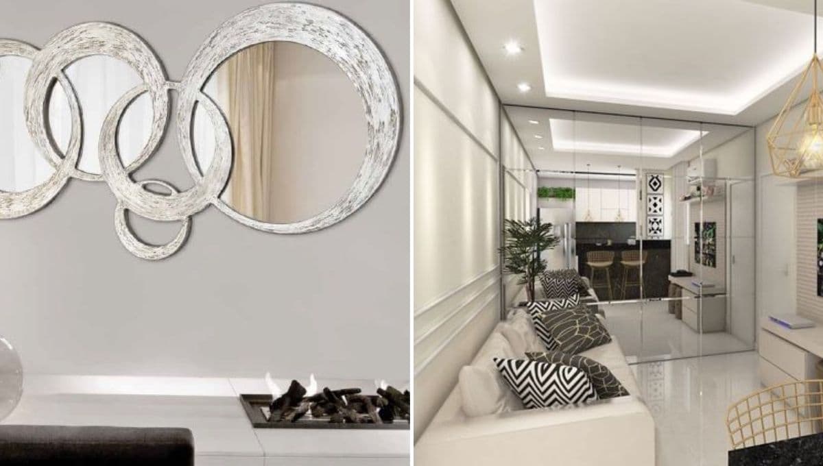 ¿Cómo decorar una sala con espejos modernos?
