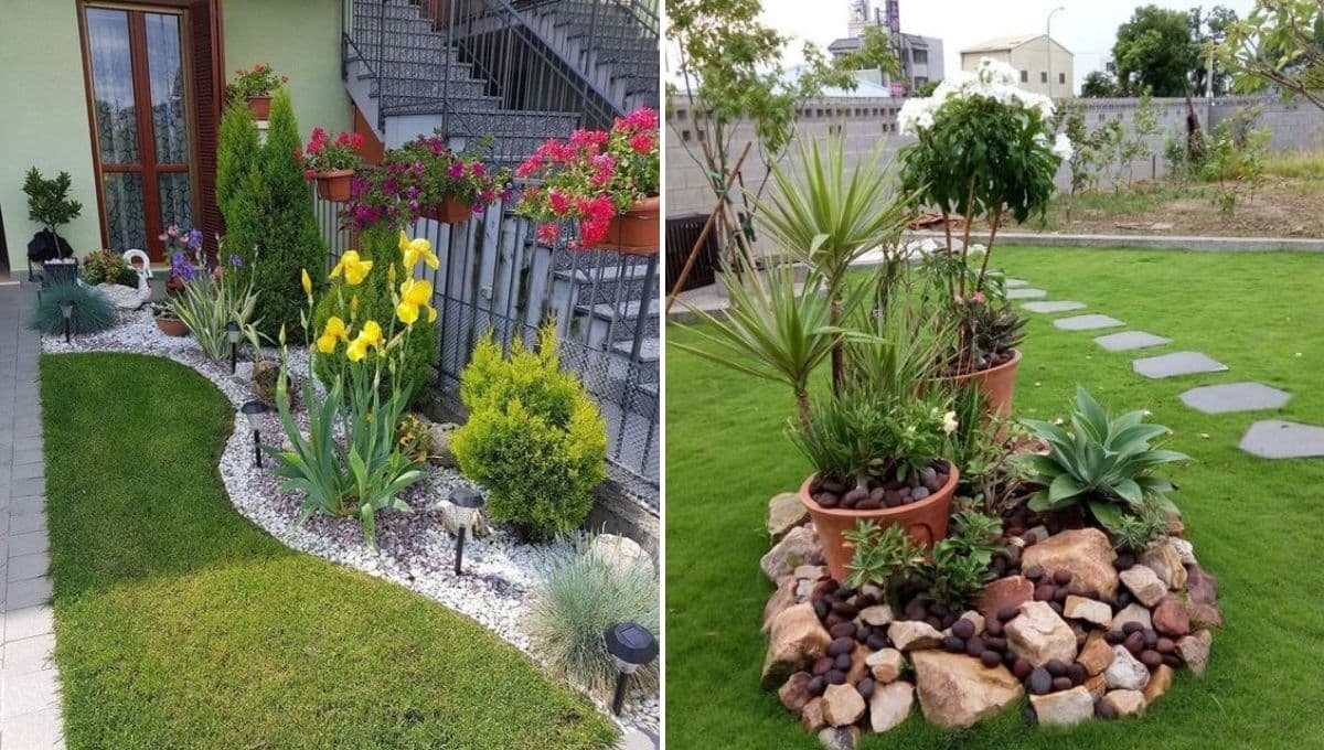 Las ideas más bonitas y únicas para decorar un jardín con piedras