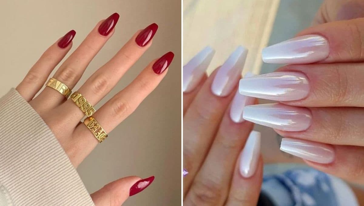 Manicura clásica elegante: 6 diseños de uñas con punta ballerina