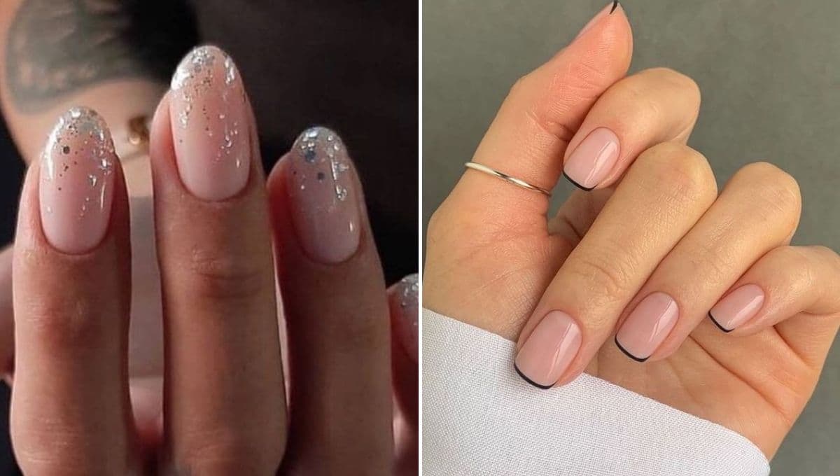 4 diseños de uñas gelish cortas inspiradas en Pinterest