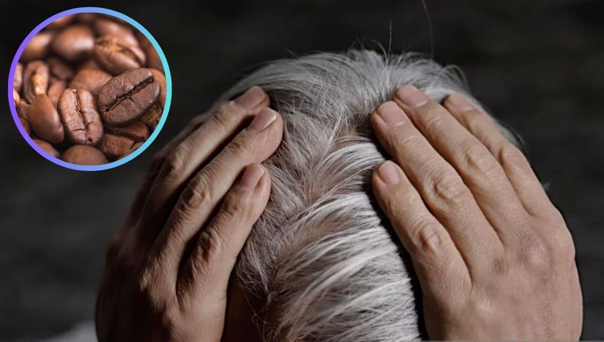 La mascarilla de café para oscurecer el cabello con canas: tutorial