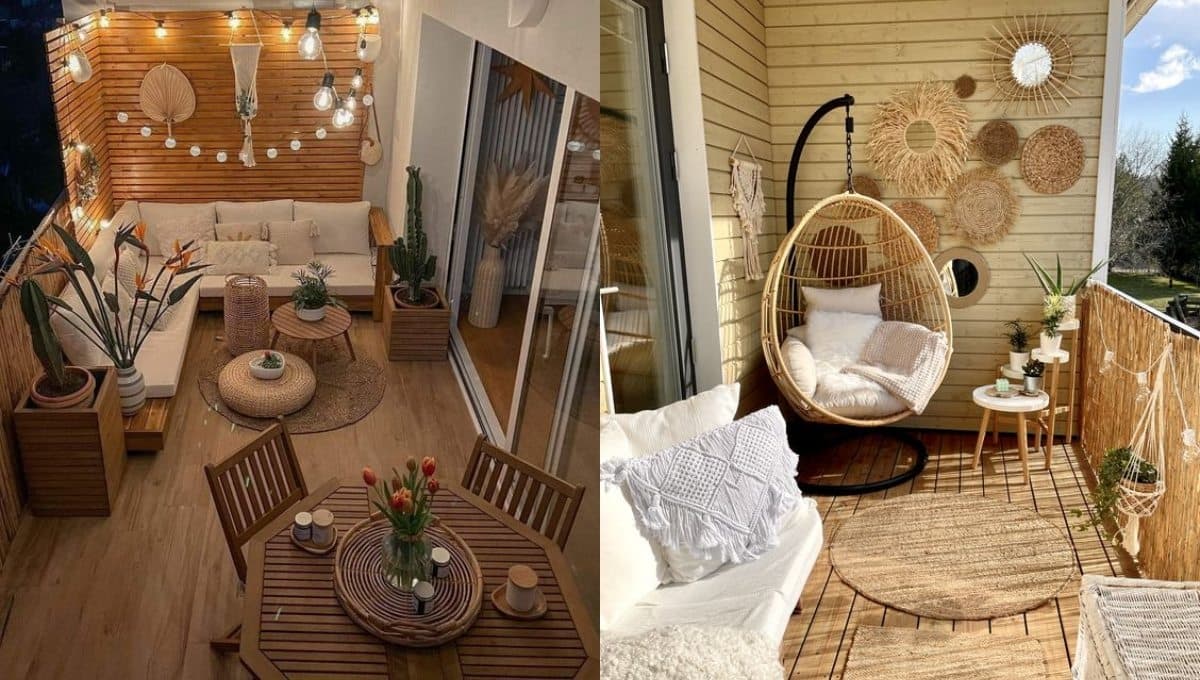 ¿Cómo decorar una terraza pequeña exterior? 4 ideas bonitas y económicas