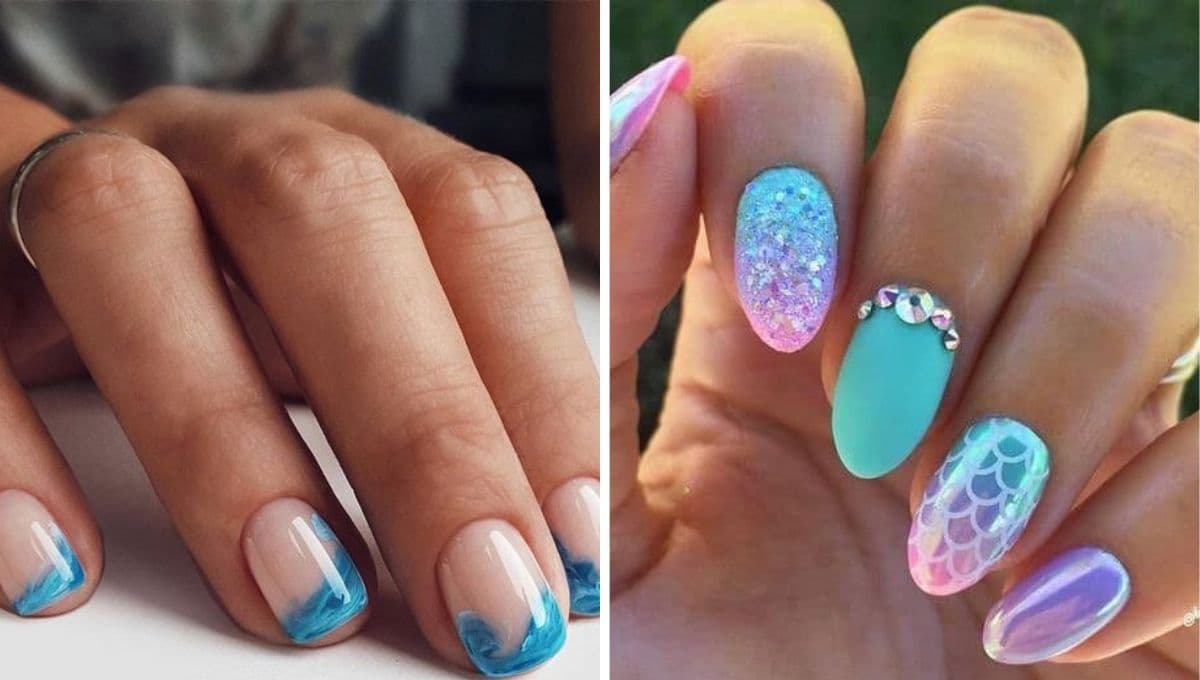 6 diseños de uñas con gelish para disfrutar la playa en vacaciones