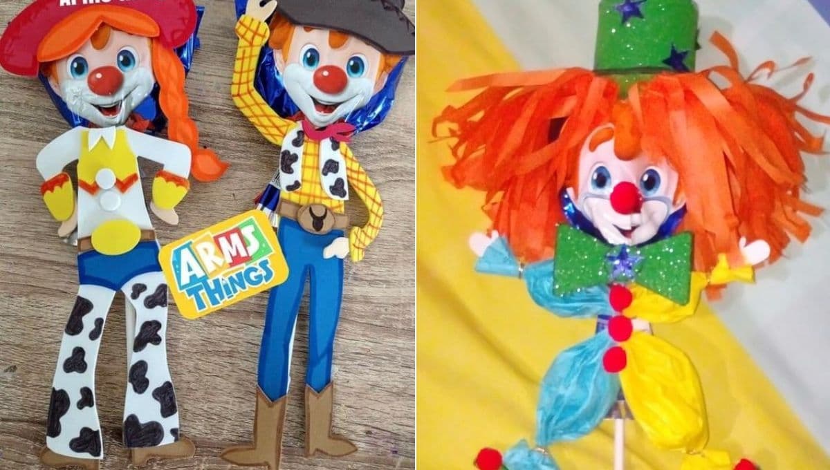 4 formas de decorar una Paleta Payaso fácil con material barato