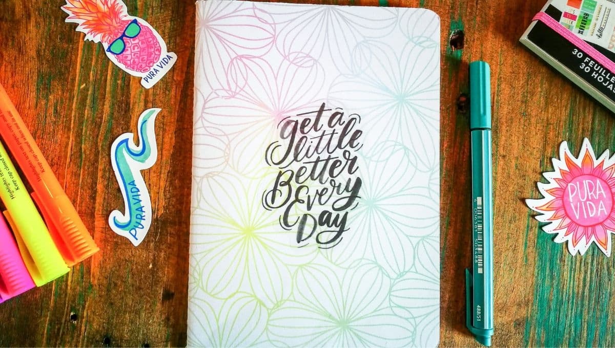 Stickers para decorar una libreta aesthetic: imágenes para recortar y pegar