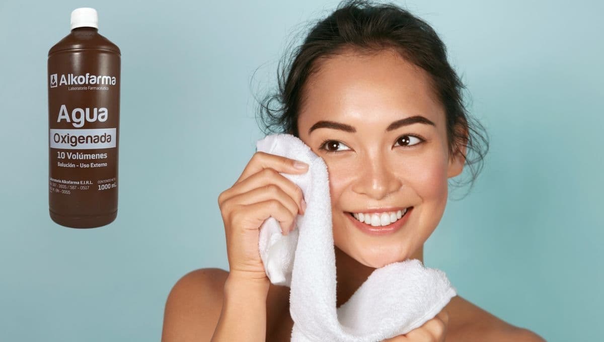 ¿Qué tan efectiva es el agua oxigenada para aclarar la piel?