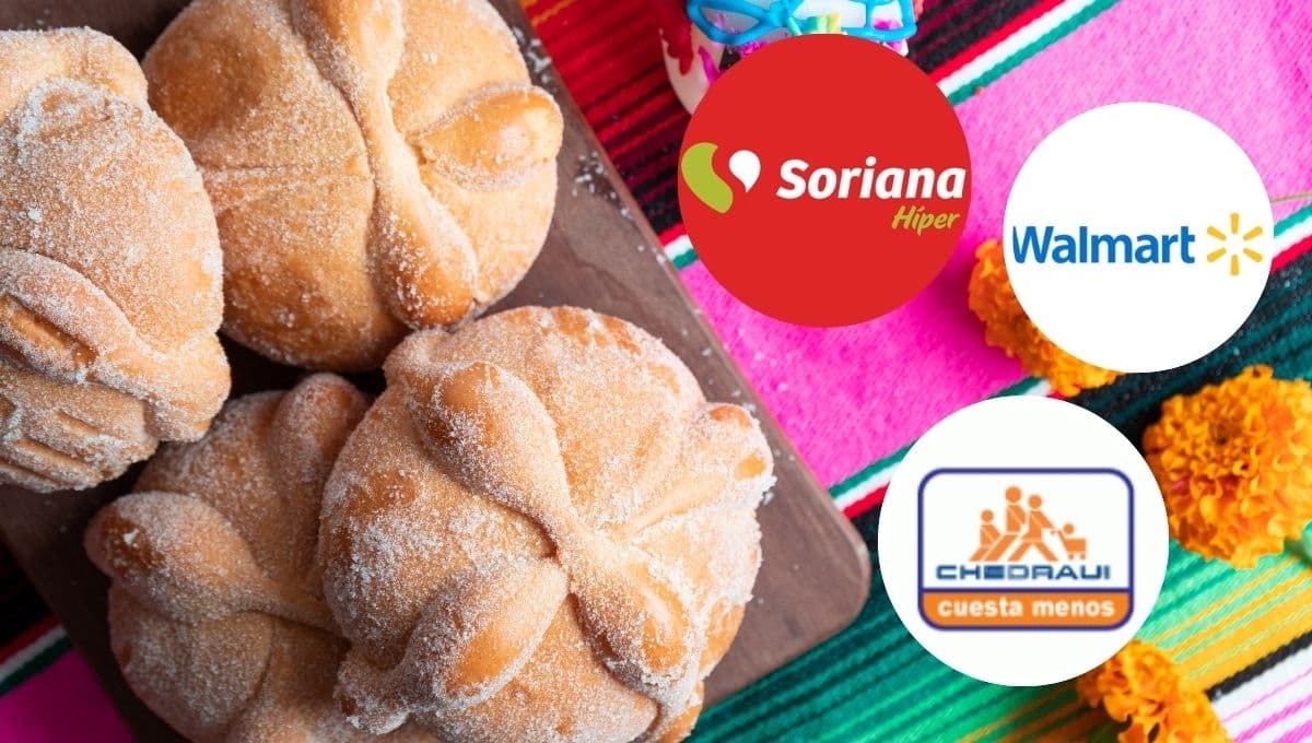 ¿Quién tiene el mejor pan de muerto: Walmart, Soriana, Aurrera o Chedraui?