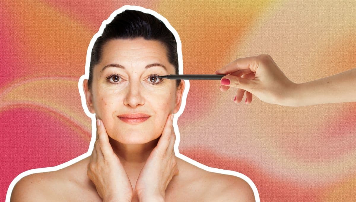 El delineado de ojos para mujeres de 50 años que rejuvenece la mirada