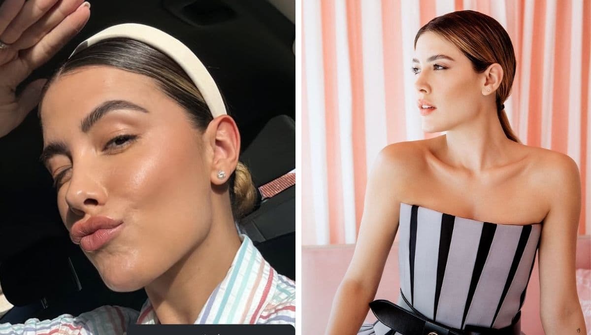 Michelle Salas enseña cómo llevar las canas a los 35 años y lucir natural